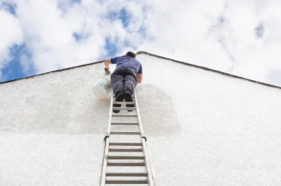 Peinture extérieure au Thor — façades et ravalement